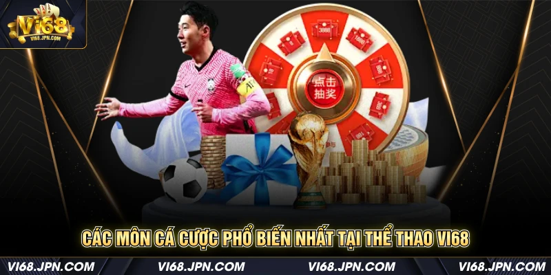 Các môn cá cược phổ biến nhất tại thể thao Vi68